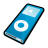 iPod Nano Blue Icon 48x48 png